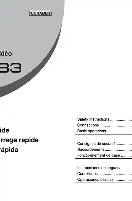 yamaha雅马哈RX-V683 Quick Start Guide